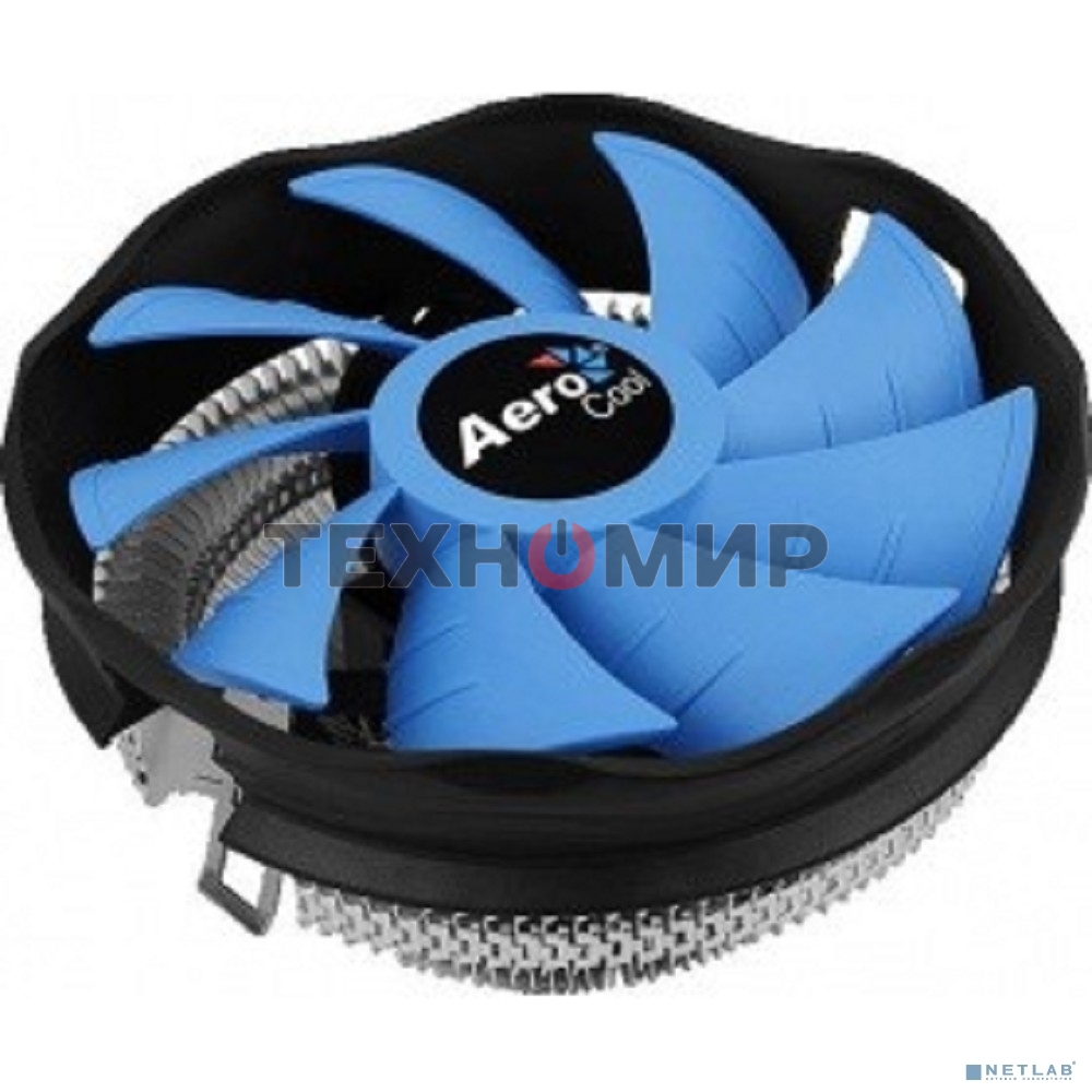 Кулер для процессора AeroCool/Formula Verkho Plus серебристый/черный, 120 мм, алюминий, 2000 об/мин, 26.5 дБ, 4 pin, 110 Вт, 68 мм