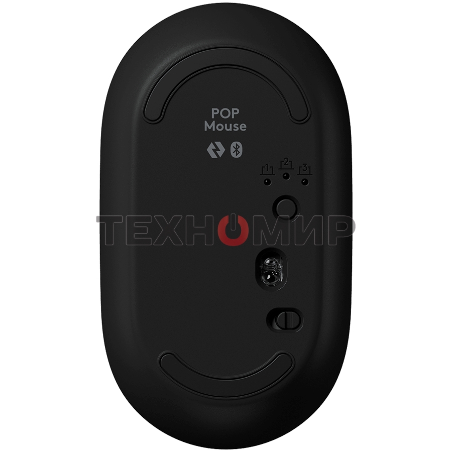 Мышь беспроводная Logitech POP Mouse желтый, 4000 dpi, Bluetooth, кнопки - 4