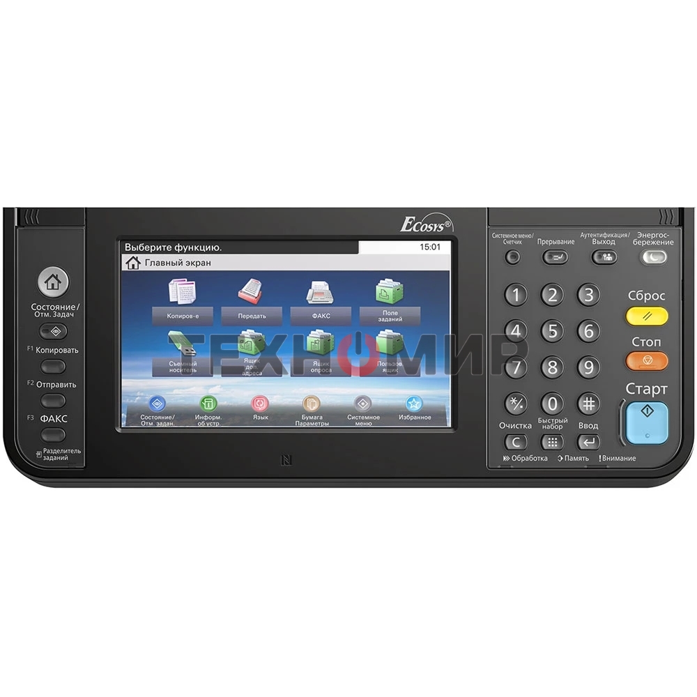 МФУ лазерное Kyocera Ecosys M8130cidn (1102P33NL0), А3, цветной, печ. до 30 стр/мин. (А4) до 15 стр/мин. (А3), скан. до50 стр/мин., 1200 x 1200 dpi (печать) 600x600dpi (скан.), USB, RJ-45, NFC, Air Print, Mopria