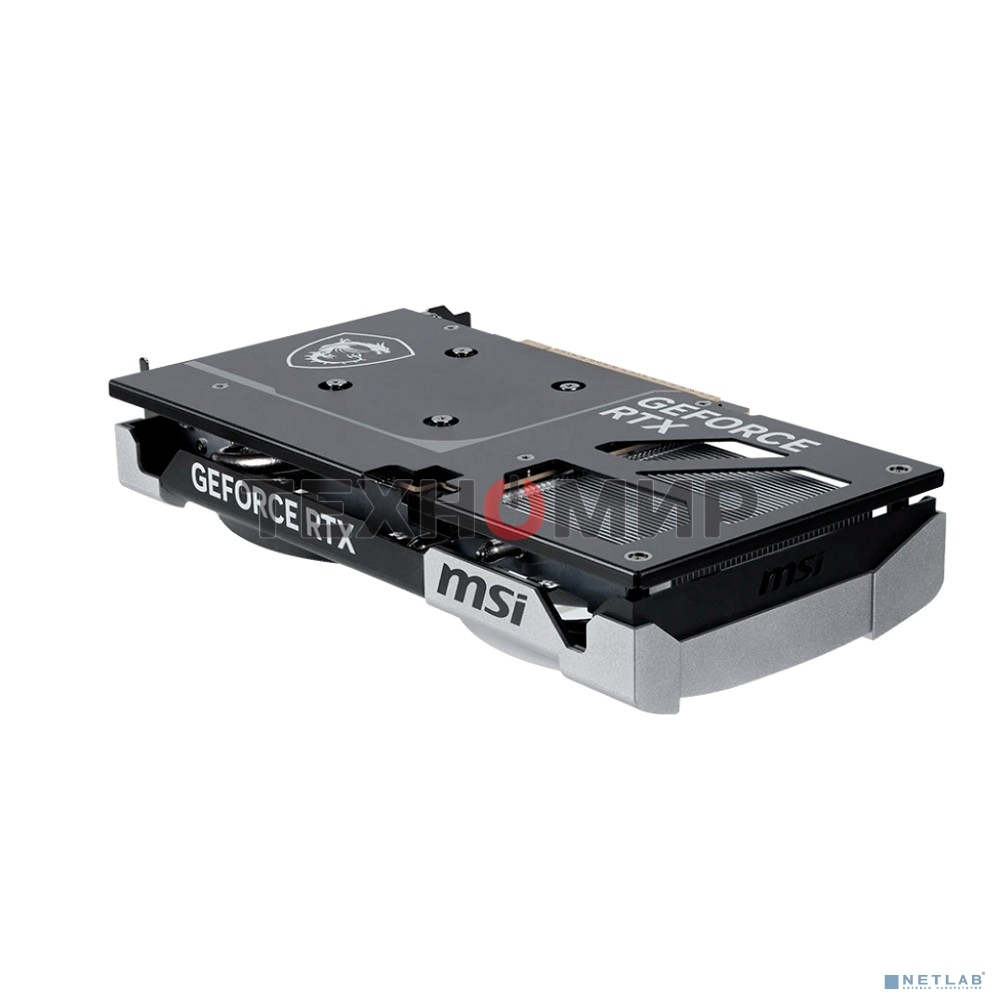 Видеокарта MSI RTX 5060 Ti 8G VENTUS 2X OC PLUS, NVIDIA RTX 5060 Ti, 8 ГБ GDDR7, 128 бит, PCI-e 5.0, 1xHDMI, 3xDP, 2617 МГц