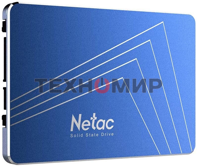 Накопитель SSD Netac N600S, 512Gb, SATA III, 2.5