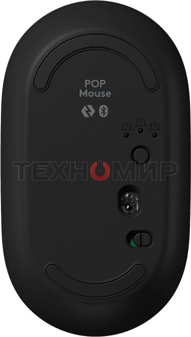 Мышь беспроводная Logitech POP Mouse желтый, 4000 dpi, Bluetooth, кнопки - 4