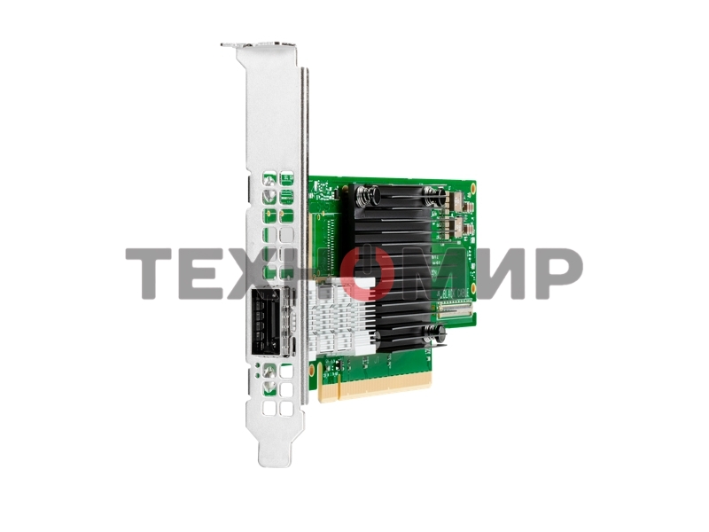 Адаптер Infiniband ConnectX®-6 VPI adapter card, HDR IB (200Gb/s) and 200GbE, single-port QSFP56, PCIe4.0 x16, tall bracket