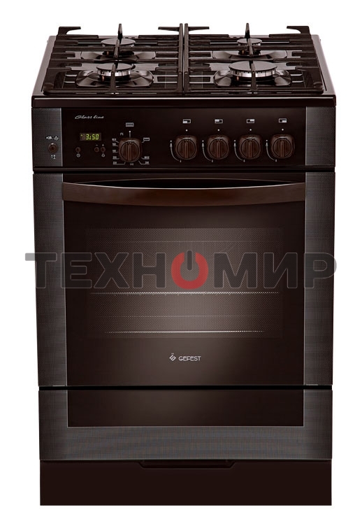 Плита газовая Gefest ПГ 6500-03 0045 коричневый, конфорок 4 шт, духовка 52 л, 60 см x 85 см x 60 см
