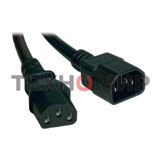 Кабель электропитания ITK PDU 3х1,5 5М с разъемами С13-C14 ITKКабель электропитания PDU 3х1,5 5М с разъемами С13-C14