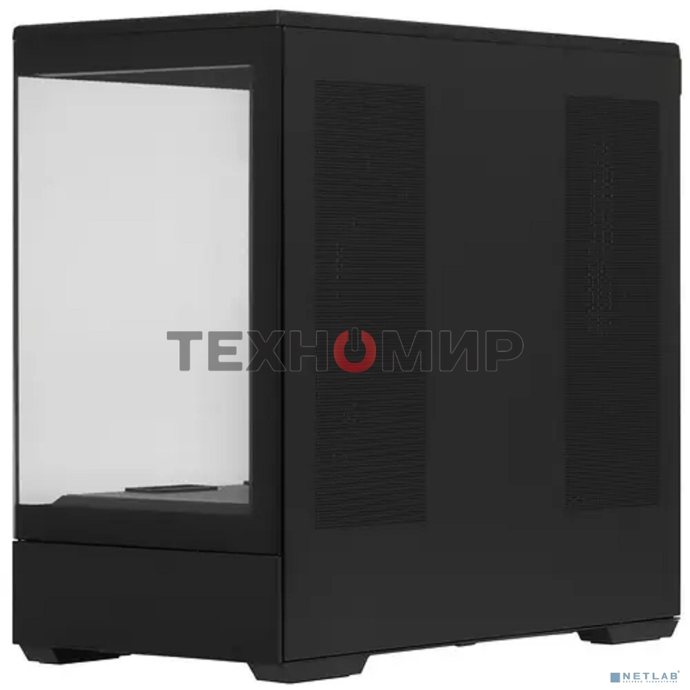 Компьютерный корпус ZALMAN P30 V2, MATX, черный, WINDOW, 2x3.5