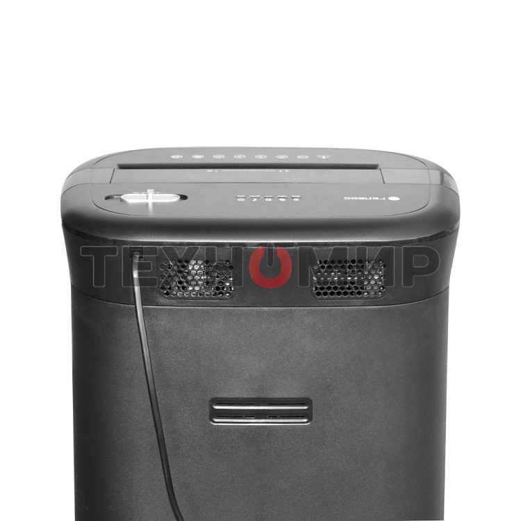 Шредер ГЕЛЕОС УМ28-4, DIN P-4 (4 ур-нь секр.), фрагмент 3,9х30мм, 19-21 лист (70г/м2), CD/пл.карты/скрепки/скобы, 28 литров