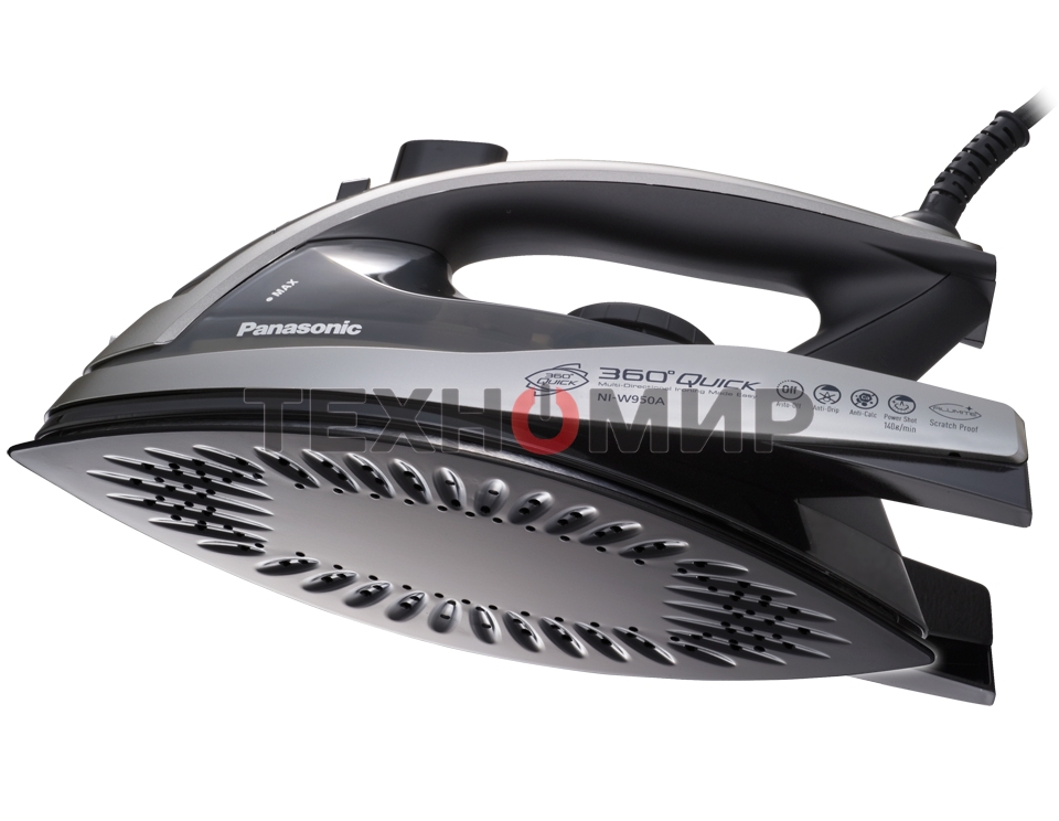 Утюг Panasonic NI-W950ALTW 2400 Вт черный