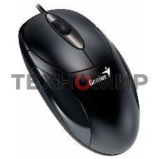 Мышь проводная Genius XScroll V3 черный, 1000 dpi, USB, кнопки - 3