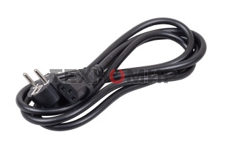 Кабель электропитания ITK PC-C13D-1M PDU 3х1,5 1м с разъемами С13 - нем.ст