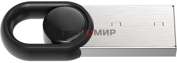 Флешка USB Netac UM2 (NT03UM2N-016G-20BK), 16Gb, USB 2.0, R/W 100/40, серебристый/черный