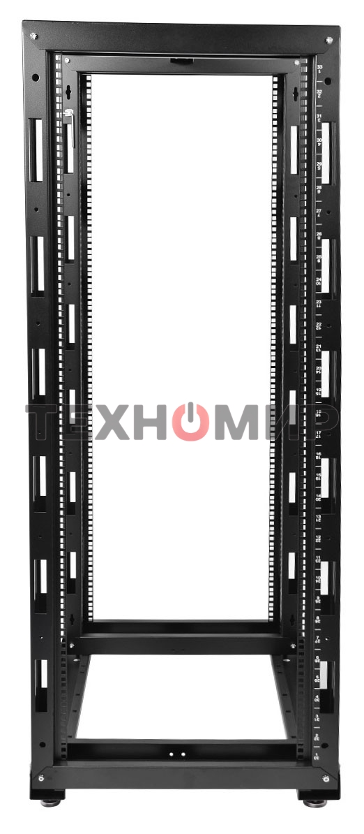 Стойка телекоммуникационная универсальная 42U двухрамная, черный