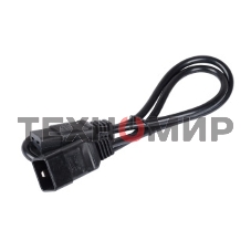 Кабель электропитания PDU 3х1,5 2м с разъемами С19-C20 Кабель электропитания PDU 3х1,5 2м с разъемами С19-C20