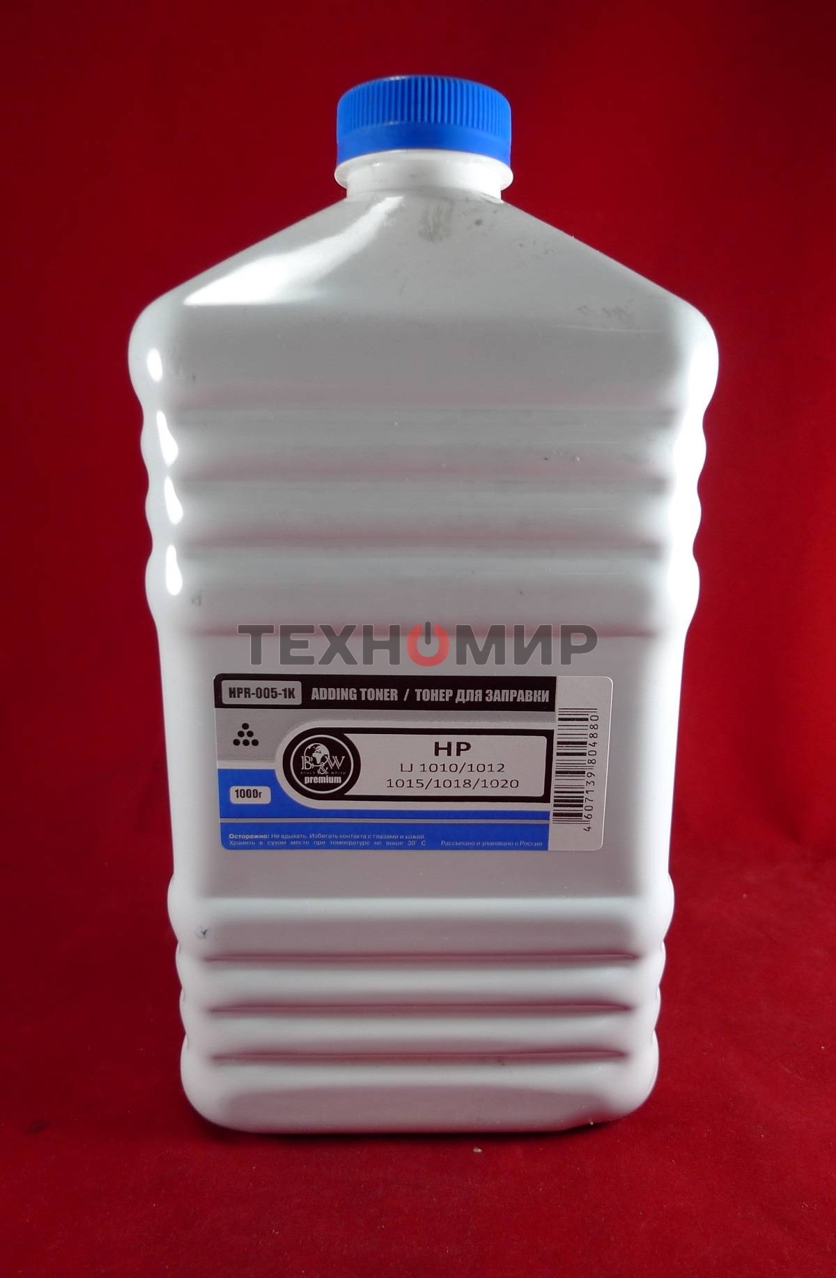 Тонер HP LJ 1010/1015/1020/1100/1160/1200/1320/2100/2300/2410/3100/4000/5000/5L/6L/8100/9000 (кан., 1кг.) B&W Premium фас России