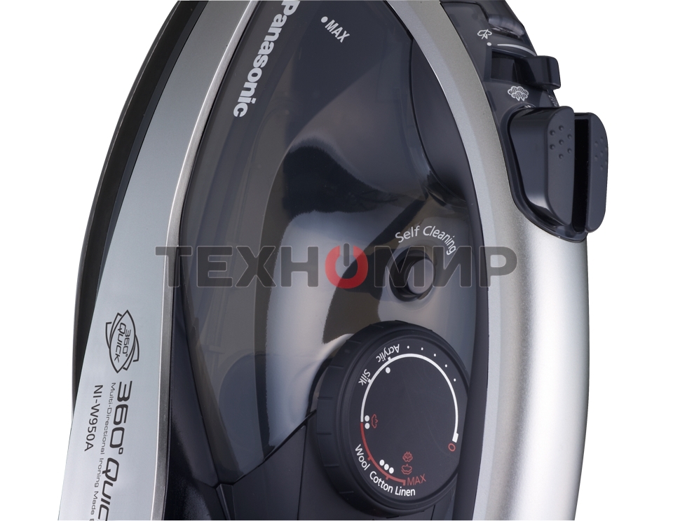 Утюг Panasonic NI-W950ALTW 2400 Вт черный