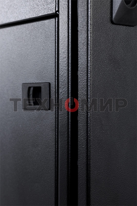 Шкаф серверный ЦМО ШТК-СП-42.8.12-48АА-9005 42U 800x1200 мм пер. дв. перфор. задн. дв. перфор. 2-хст. 2 бок. пан. 1350 кг черный