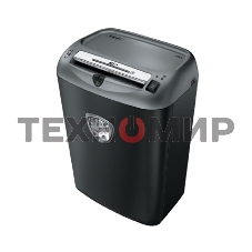 Шредер Fellowes Powershred 75Cs FS-46750 (FS-4675001/FS-4675002) авт., 3.9х50мм, 12лст., 27лтр., уничтожает: скобы, карты, скрепки, CD, селектор кол-ва листов