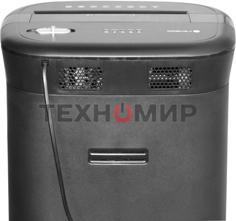 Шредер ГЕЛЕОС УМ28-5, DIN P-5 (5 ур-нь секр.), 28 литров, фрагмент 1,9х12мм, 13-14 лист (70г/м2), CD/пл.карты/скрепки/скобы,