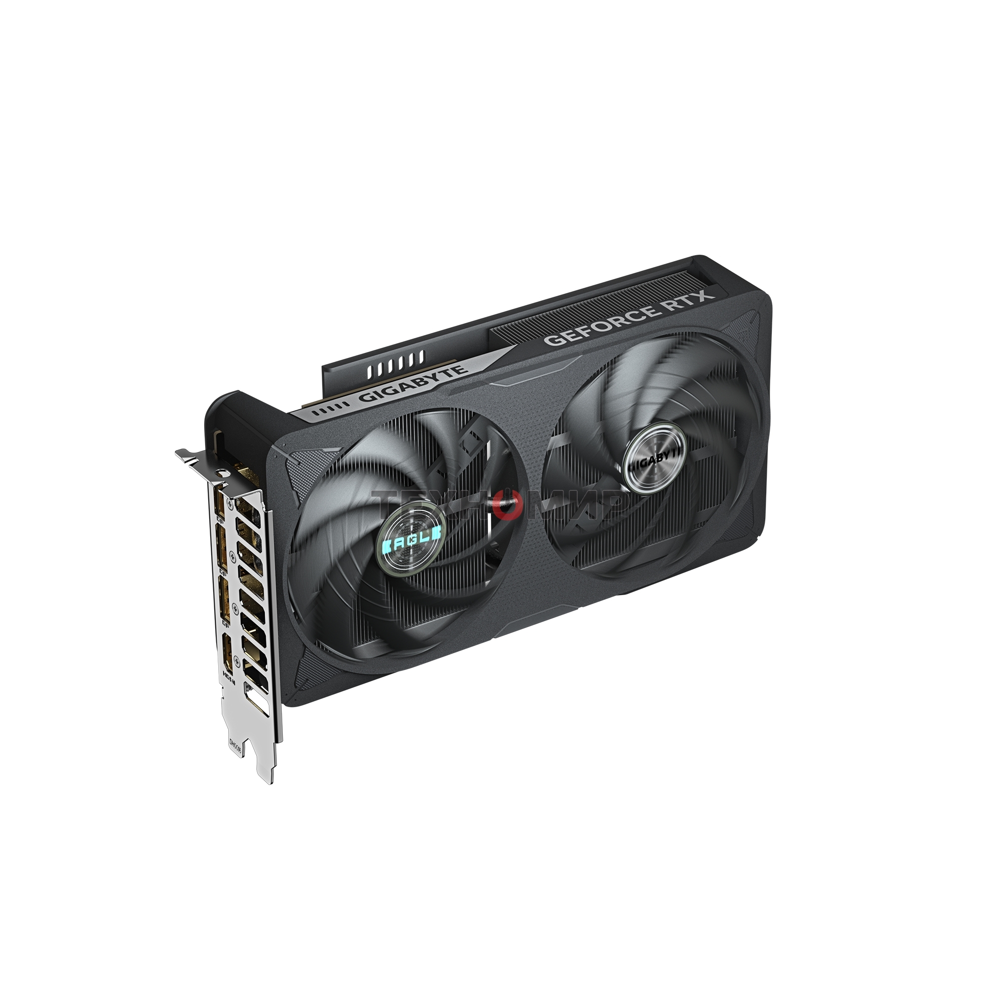 Видеокарта Gigabyte GeForce RTX 5060 Ti Eagle OC, NVIDIA RTX 5060 Ti, 8 ГБ GDDR7, 128 бит, PCI-e 5.0, 1xHDMI, 3xDP, 2617 МГц