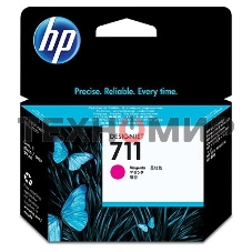 Картридж струйный HP №711 CZ131A пурпурный для HP DJ T120/T520 (29мл)