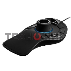 Мышь проводная 3DConnexion SpaceMouse Pro (3DX-700040) черный, 2000 dpi, USB, кнопки - 15