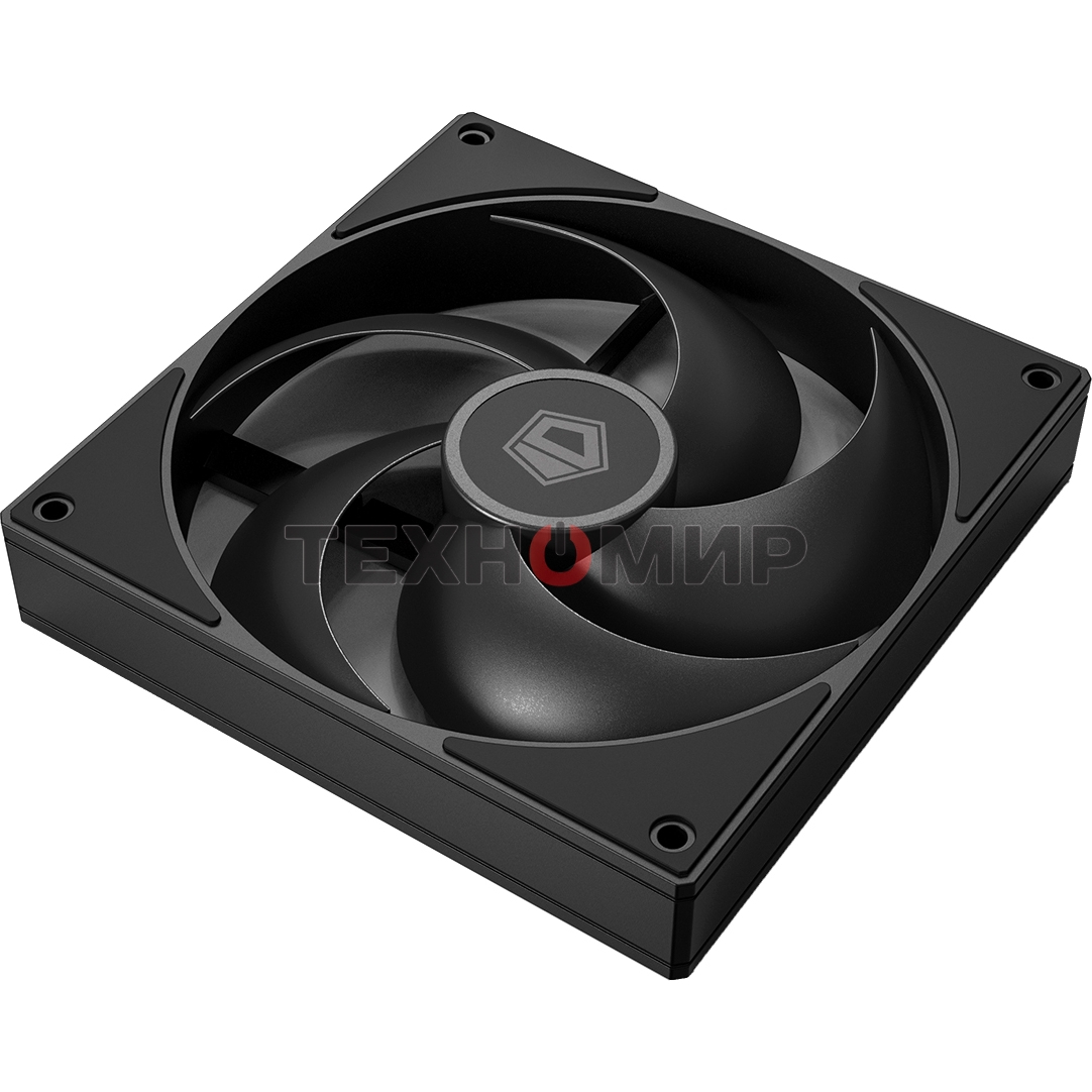 Вентилятор для корпуса ID-Cooling AS-140-K черный, 140 мм, 1800 об/мин, 24.9 дБ, 4 pin