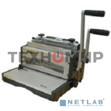 Переплетчик Office Kit B3430 A4/перф.30л.сшив./макс.120л./метал.пруж. (5.5-14.3мм) шаг 3:1, 34 отверстия, 300мм