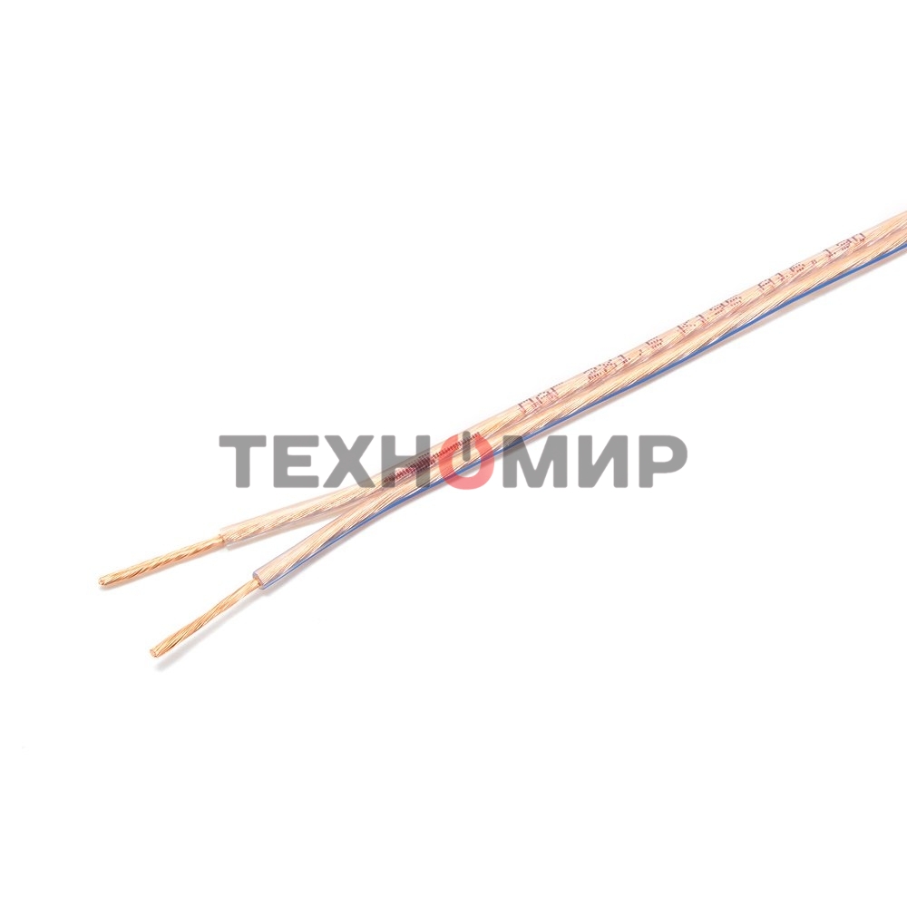 Акустический кабель Cablexpert CC-TC2x1,5-50M, прозрачный,  50 м, на катушке