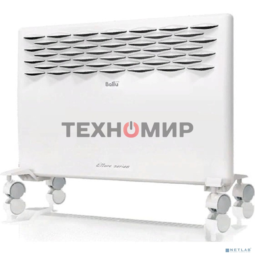 Конвектор электрический Ballu Ettore BEC/ETMR-2000 белый, 2000 Вт, 25 м2, термостат