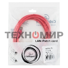 Патч-корд UTP Cablexpert cat.5e, 2м, литой, многожильный, розовый
