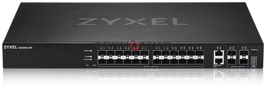 Коммутатор Zyxel XGS2220-30F L3 Access switch, rack 19