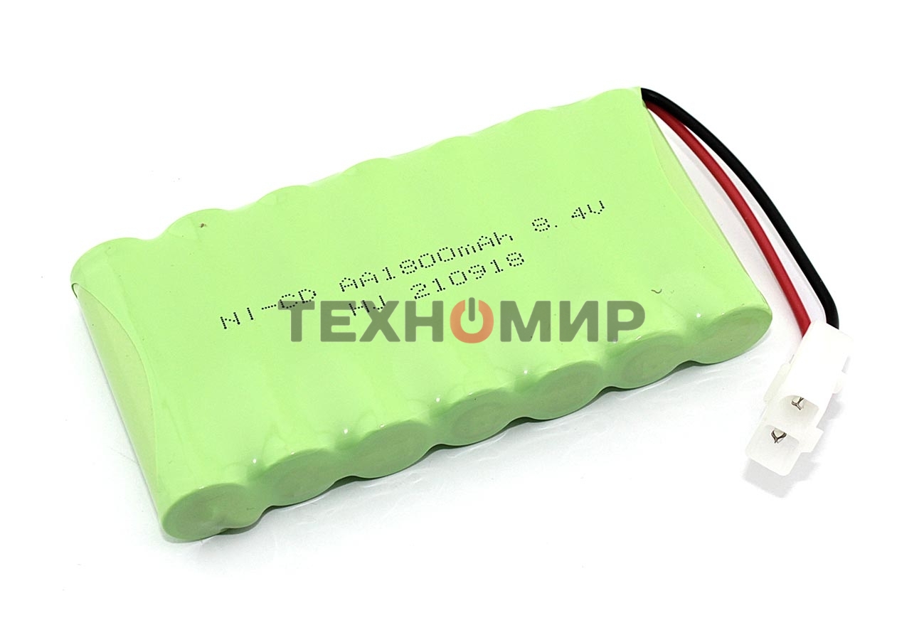 Аккумулятор Ni-Cd 8.4V 1800 mAh AA Flatpck разъем KET-2P