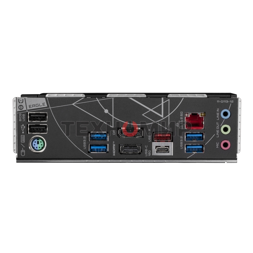 Материнская плата Gigabyte Z790 EAGLE, LGA 1700, Intel Z790, 4xDDR5, 4xSATA, 3xM.2, 1xPCIe 5.0 x16, 1xPCIe 4.0 x4, 1xPCIe 3.0 x1, 1xHDMI, 1xDP, 1x 2.5Gb LAN, 4xUSB-A 3.2 Gen 1, 1xUSB-A 3.2 Gen 2, 2xUSB-A 2.0, 1xUSB-C 3.2 Gen 2, 3x3.5 мм, 7.1, ATX