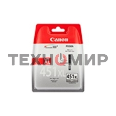 Картридж струйный Canon CLI-451XLGY серый, 780 стр. (повышенной емкости), для PIXMA iP7240, MG5440, 6340