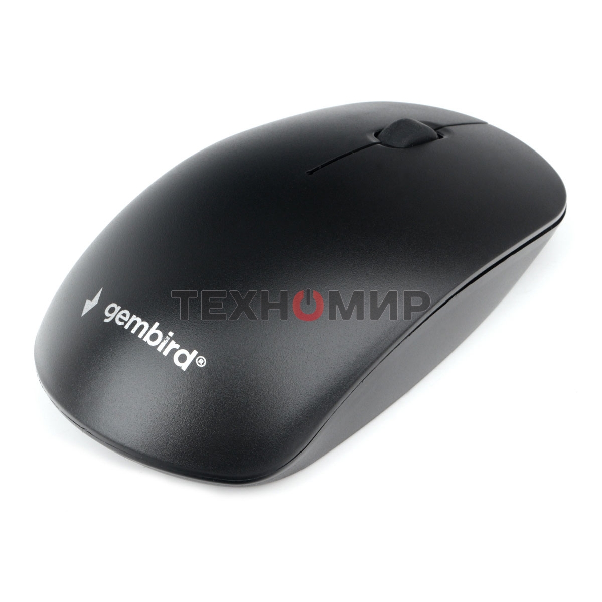 Мышь беспроводная Gembird MUSW-435 черный, 1600 dpi, радиоканал, USB, кнопки - 3