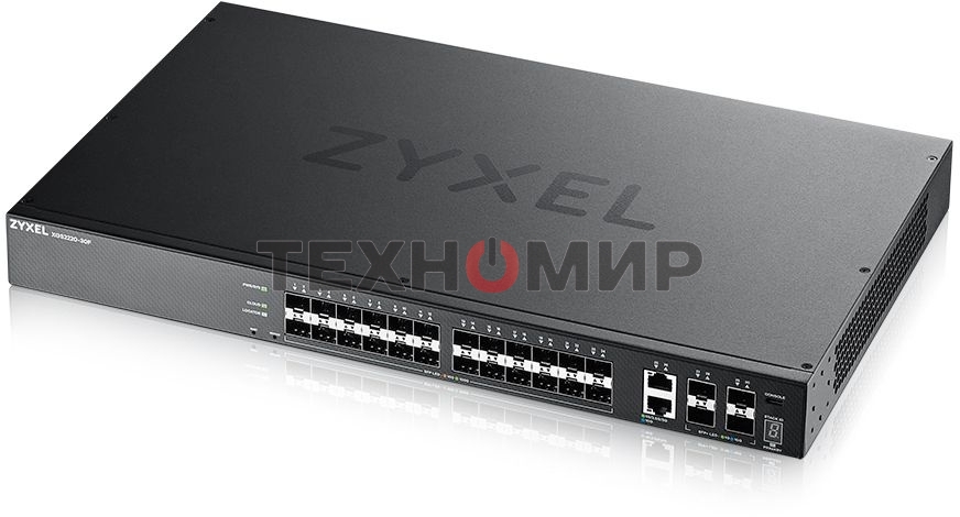 Коммутатор Zyxel XGS2220-30F L3 Access switch, rack 19