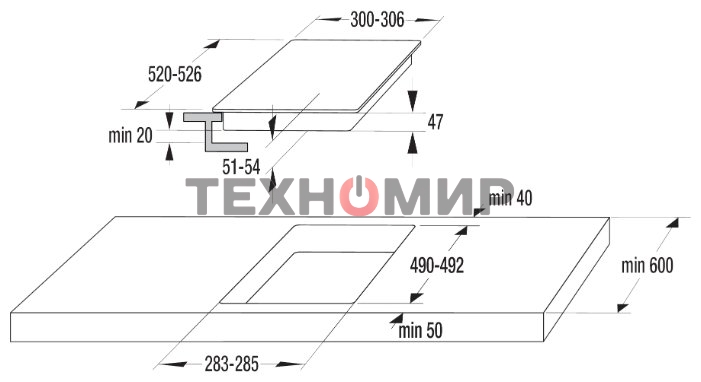 Варочная панель Gorenje ECT321BCSC, конфорок: 2 шт., стеклокерамика, независимая, черный