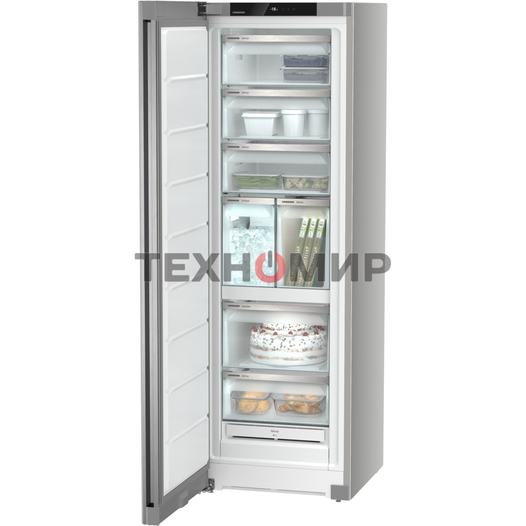 Морозильная камера Liebher часть Side-by-Side XRFsf 5240 и XRFsf 5245, Plus, NoFrost, серебристый, 660л, 7 ящиков