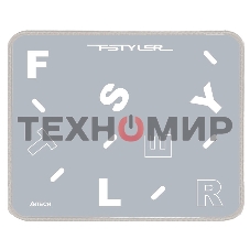 Коврик для мыши A4Tech FStyler FP25 серый/белый 250x200x2мм