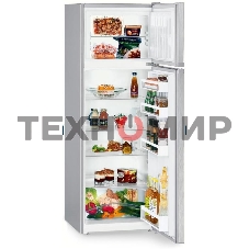 Холодильник Liebherr CTel 2931-26 001 серебристый двухкамерный 218/52л морозилка сверху