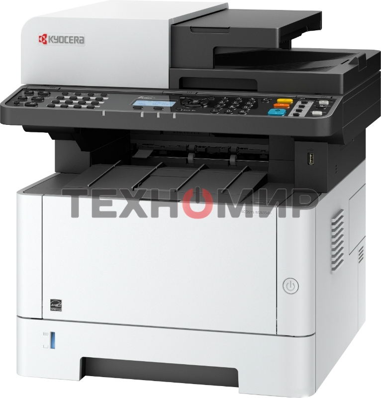 МФУ лазерное Kyocera Ecosys M2635DN (1102S13NL0), A4, ч/б, печ. до 35 стр/мин., скан. до 40 стр/мин. (ч/б) 23 стр/мин. (цвет), 1200 x 1200 dpi (печать) 600x600dpi (скан.), USB, RJ-45