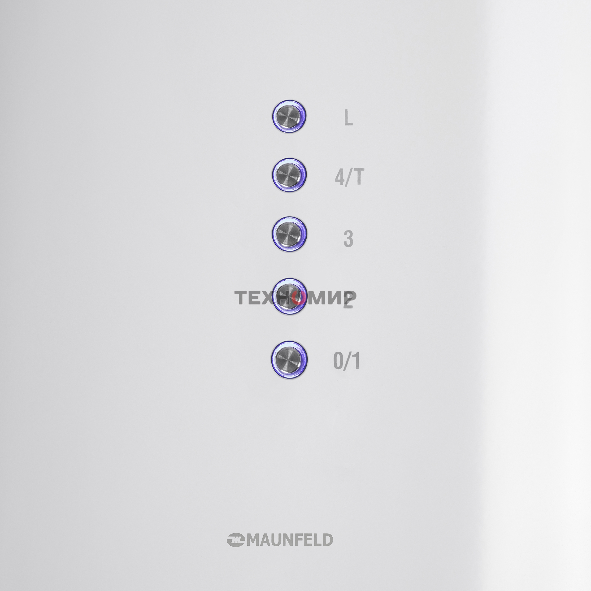 Вытяжка островная Maunfeld Lee Isla 39 белый, 38 см, 1000 куб. м/ч, 52 дБ