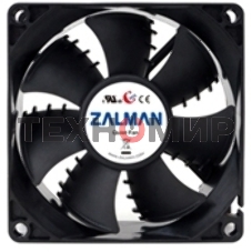 Вентилятор для корпуса Zalman ZM-F1 PLUS (SF) черный, 80 мм, 2000 об/мин, 23 дБ, 3 pin