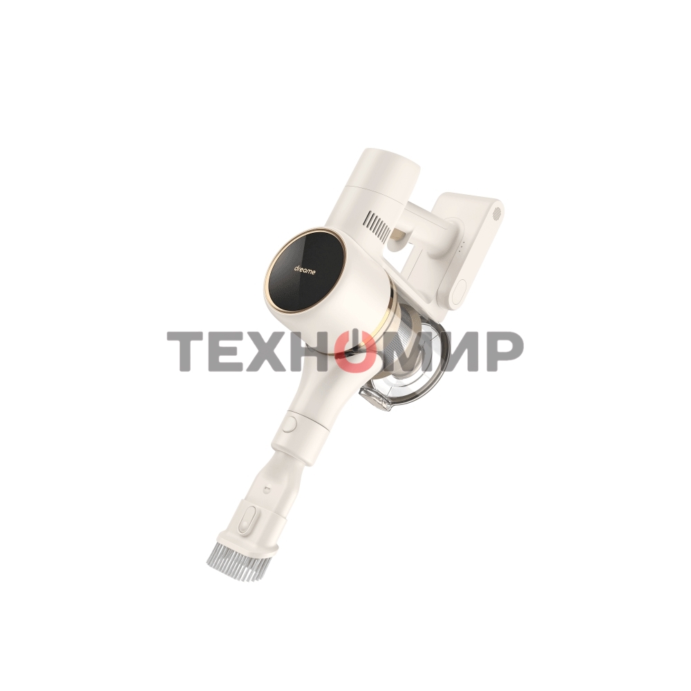 Пылесос вертикальный Dreame R10 бежевый, питание от аккумулятора, 120 Вт, уборка сухая, пылесборник 0.6 л, работа от АКБ max 60 мин