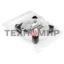 Вентилятор для корпуса ExeGate EX12025H3P4PYH-PWM.ARGb черный/белый, 120 мм, 1800 об/мин, 26 дБ, 4 pin