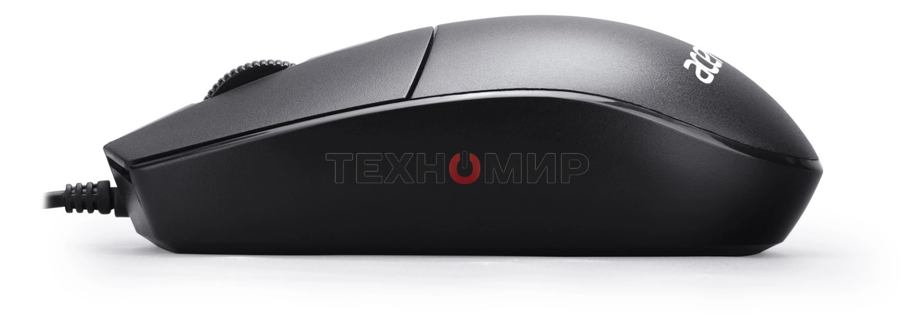 Комплект клавиатура+мышь Acer OMW141 проводной, USB, 1200 DPI, чёрный