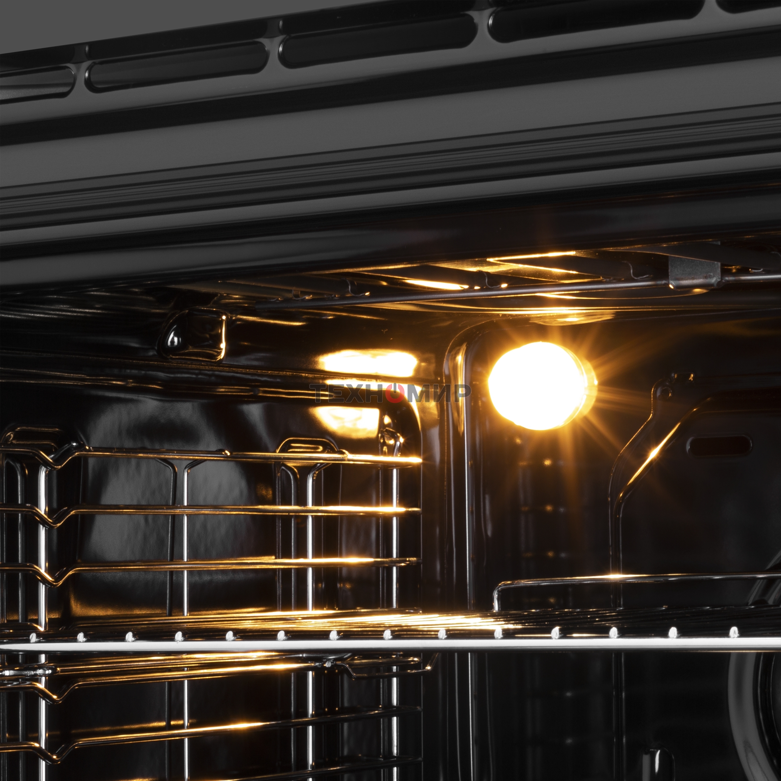 Шкаф духовой электрический Maunfeld AEOH60102W, 60л, дверца с 3 стеклами, белый