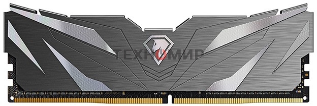 Оперативная память NETAC, DDR4, 16GB (2x8GB), 3200MHz, CL16, DIMM, с радиаторами, черный