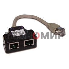 Y-адаптер, 2 параллельных порта, экранированный