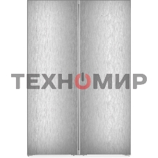 Холодильник Liebherr XRFsf 5220-22 001 (SFNsfd 5227-22 001 + SRsfd 5220-22 001) серебристый двухкамерный 398/271л морозилка сбоку, No Frost, Side by Side